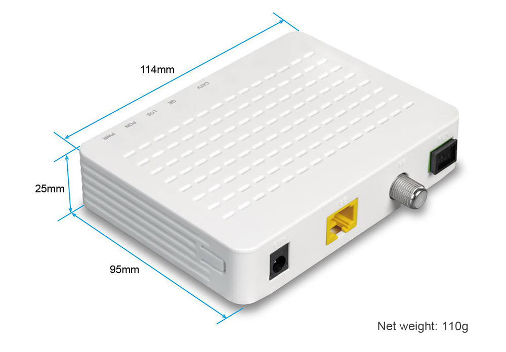 1GE GPon ONU CATV